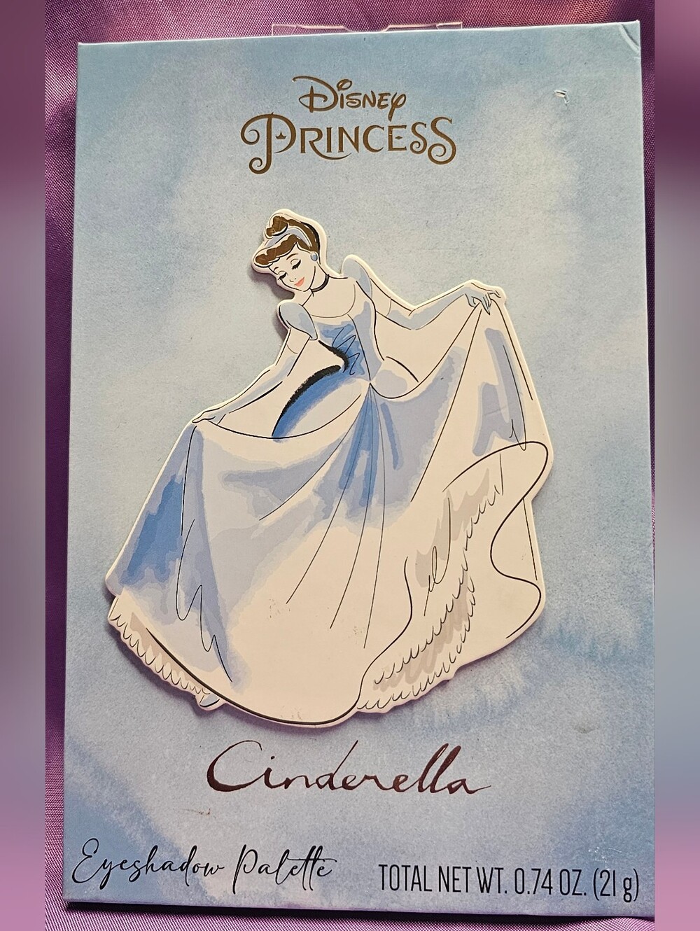 Disney Princess Cinderella Eyeshadow Palette - Blue & White